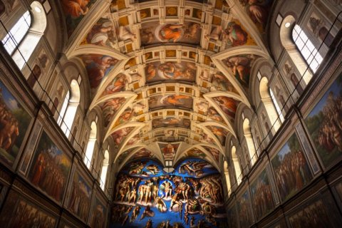 Vatikanmuseerna och Sixtinska kapellet