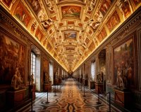 Majestetiske Vatikanmuseene og Det sixtinske kapell