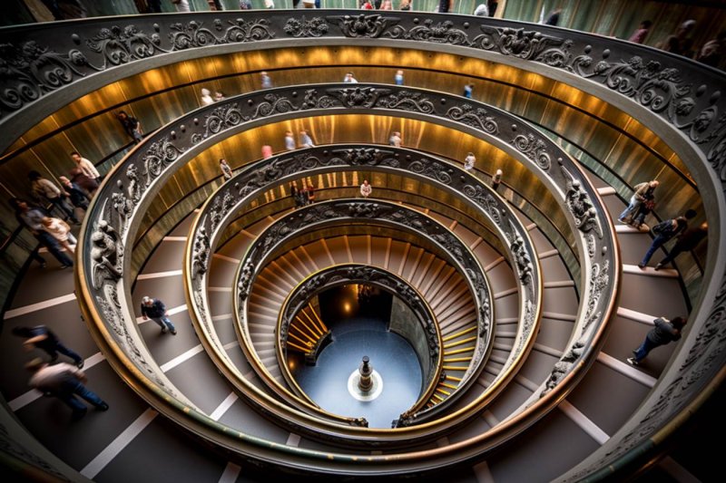 Uundværlige gallerier Vatikanmuseerne