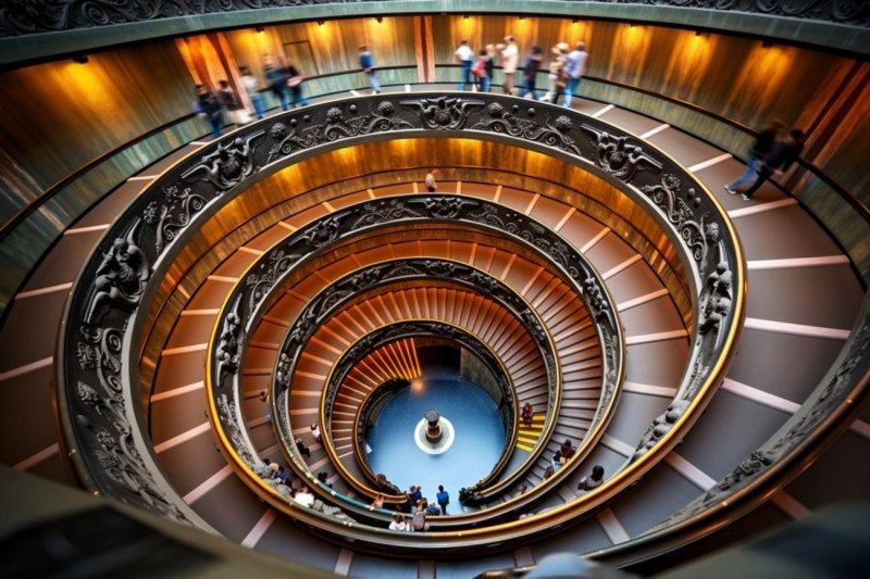 Architektur der Vatikanischen Museen