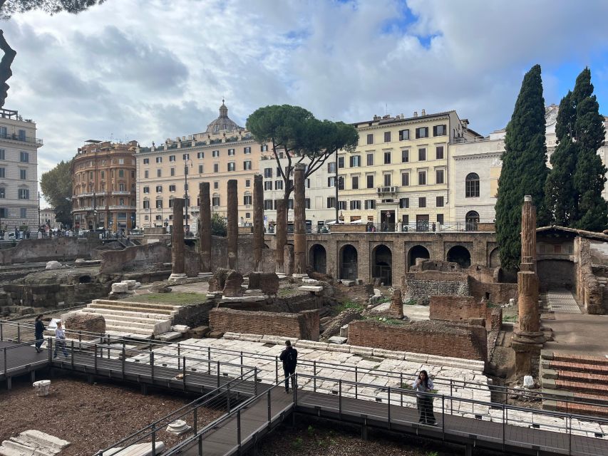 Ancient Rome: Archeological area Largo Argentina - The four temples: a quick way to read ancient sacred space