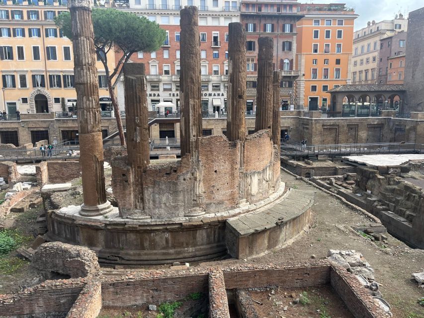 Ancient Rome: Archeological area Largo Argentina - How the audio guide and map fit your 1-hour pacing