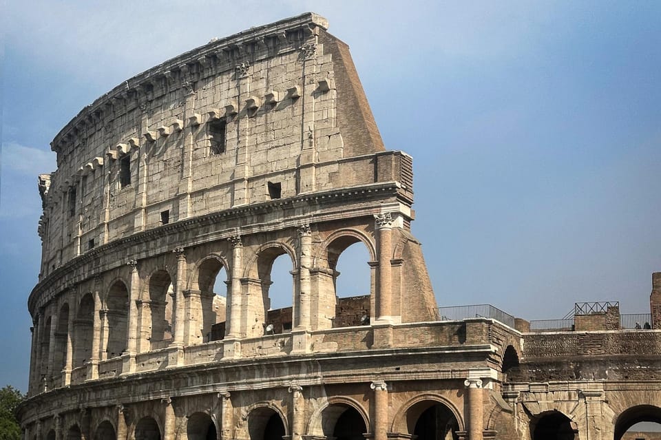 Colosseum Entry with digital audioguide and arena option - Roman Forum super sites: Santa Maria Antiqua and Domus Tiberiana