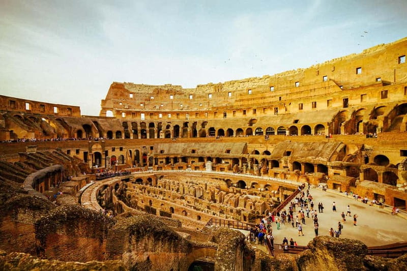 Colosseum & Roman Forum Entry with Audio Guide - Upgrade to the Arena Floor: the moment people remember