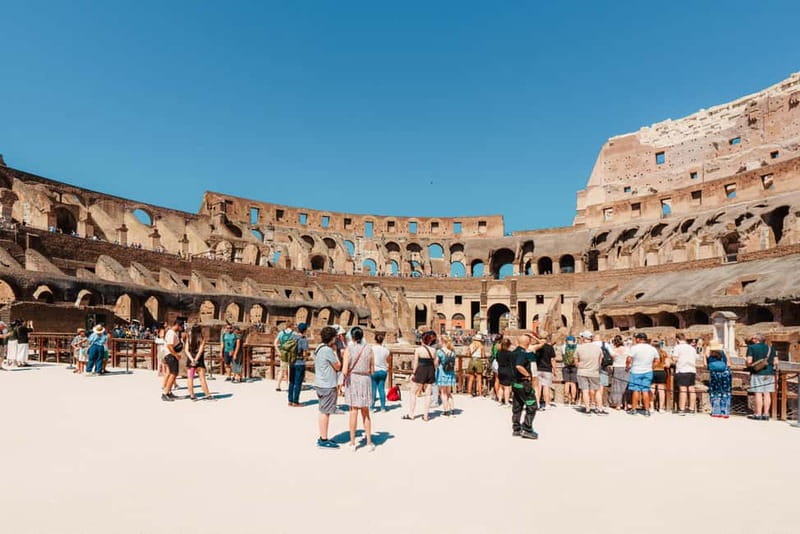 Colosseum & Roman Forum Entry with Audio Guide - Inside the Colosseum: what you see and how to pace it