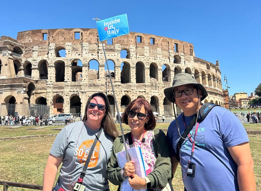 Colosseum, Roman Forum, Palatine Hill Tour with Arena option - Key points to know before you go