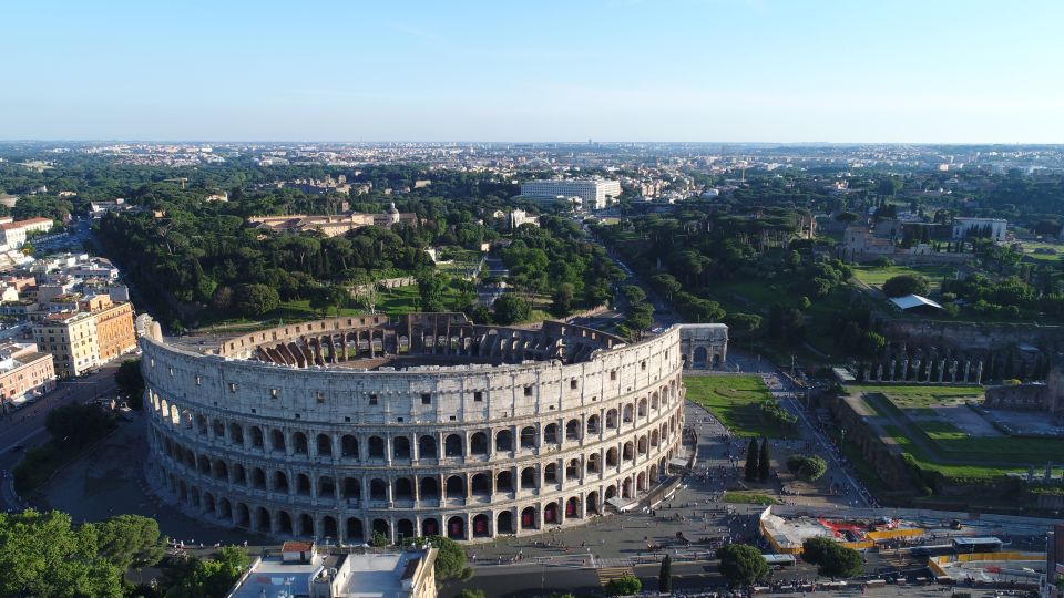 Colosseum: Semi Private Tour with VIP Arena Access - Looking Toward the Underground Level Without Going Underground