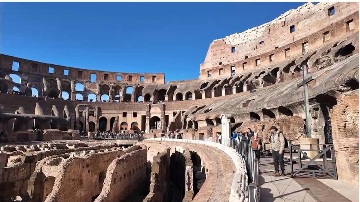 Colosseum Special Access Tour, with Ancient Temples & Tombs - How the guide changes everything (from David to Polina)