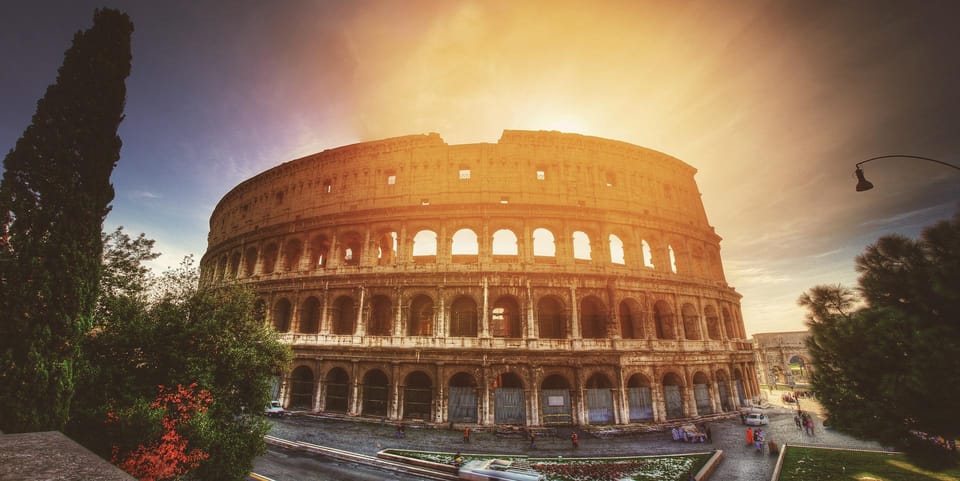 Colosseum Sunset Tour with Entry - What’s Not Included: Roman Forum and Palatine Hill