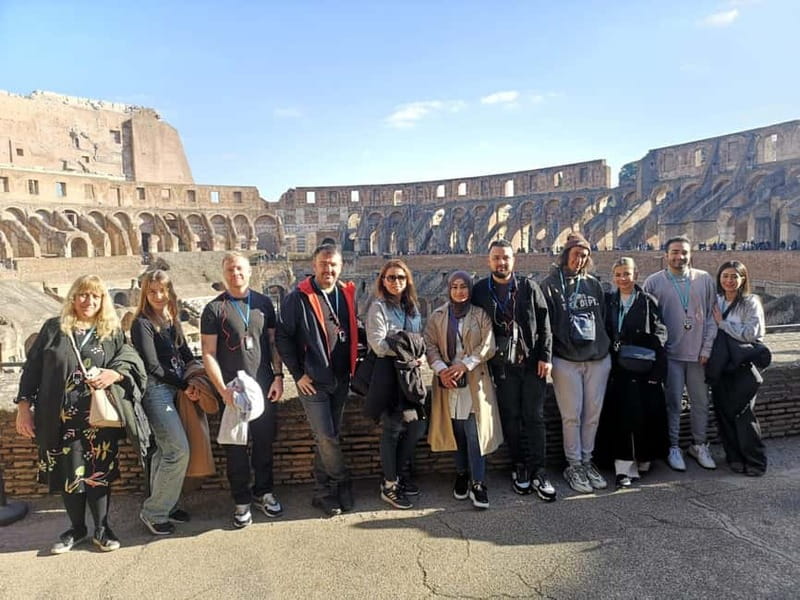 Colosseum Underground All Access Tour with Ancient Rome - The 1st and 2nd levels: panoramic views and seating logic