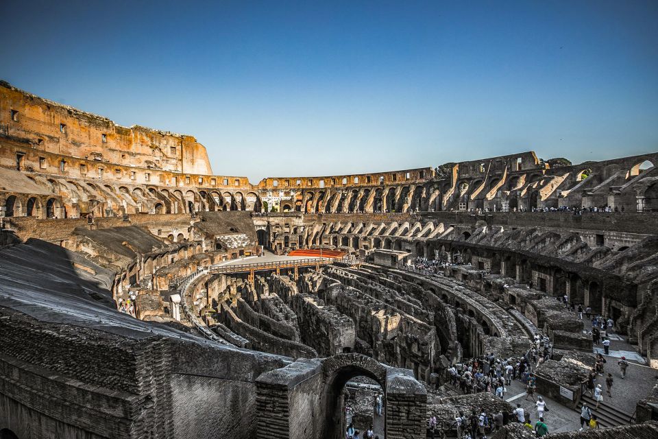 Colosseum: Underground and Ancient Rome Tour - Underground Tunnels: Gladiators and Animals Below the Arena