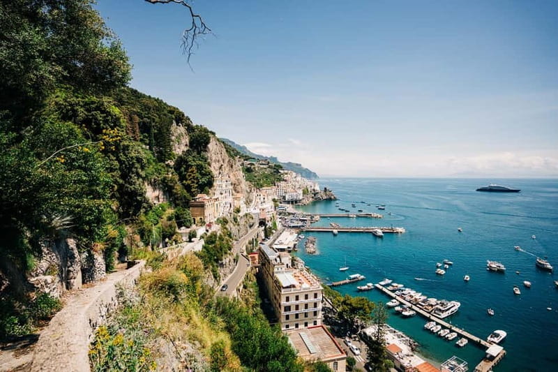 From Rome: Sorrento, Positano & Amalfi Coast Day Trip - Ferry views along the Amalfi Coast: sea air and faster orientation