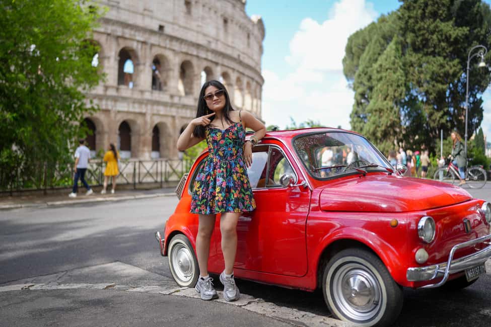 La Dolce Vita: Cruising Rome in a Classic Fiat 500 - Drive-by Rome: Circus Maximus, Trastevere, and Castel Sant’Angelo