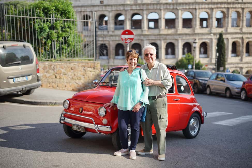 La Dolce Vita: Cruising Rome in a Classic Fiat 500 - Giardino degli Aranci on Aventine Hill: peace with a view