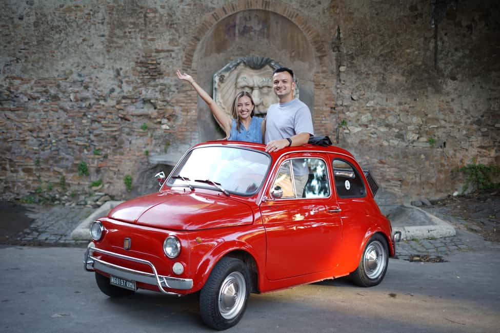 La Dolce Vita: Cruising Rome in a Classic Fiat 500 - Fontana dell’Acqua Paola: a graceful Baroque finish