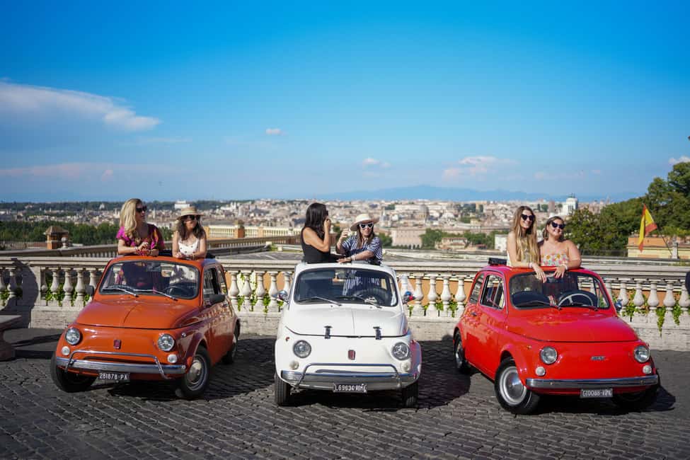 La Dolce Vita: Cruising Rome in a Classic Fiat 500 - Starting at Oppio Caffè: your easy meeting point