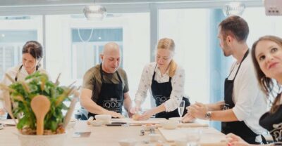 Pasta & Tiramisù making in the heart of Rome - Meeting Point: How to Find the iQ Hotel Blue Building