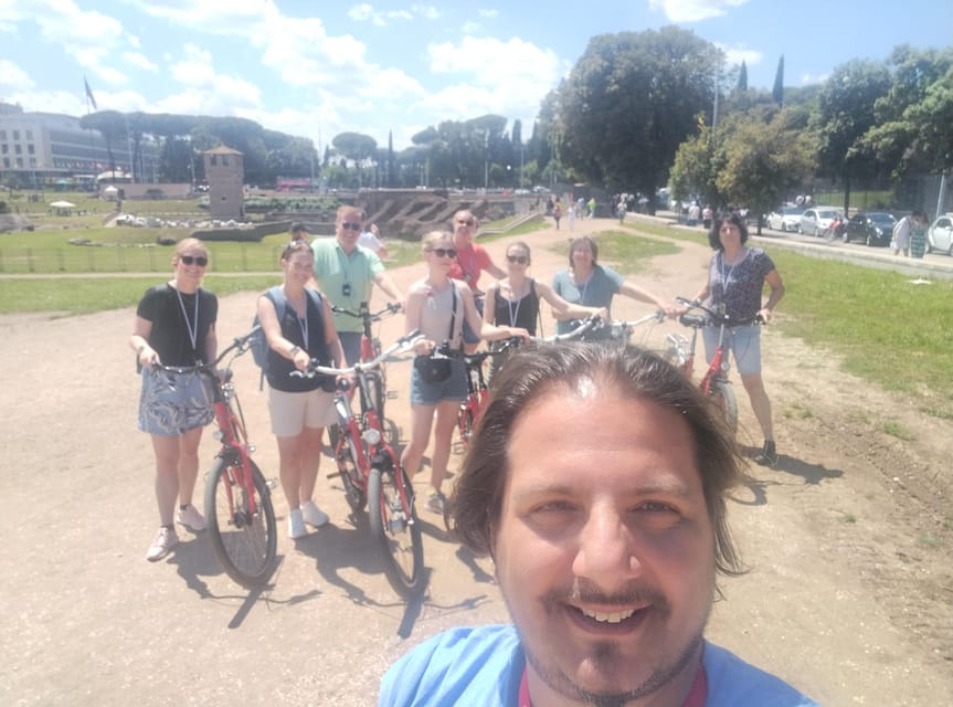 Private Rome Bike tour - The pacing: 3 hours, five big stops, zero wasted time