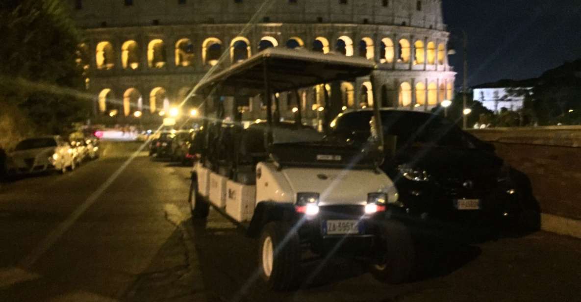 Rome: 2-Hour Golf Cart Sightseeing Tour at Night - Why Rome Feels Magical at Night (and Why This Route Works)