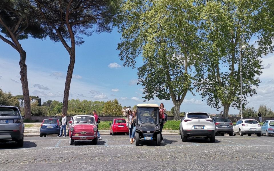 Rome: 3-Hour Panoramic Luxury Golf Cart Tour - Guides, headsets, and photo stops: what makes the ride feel premium