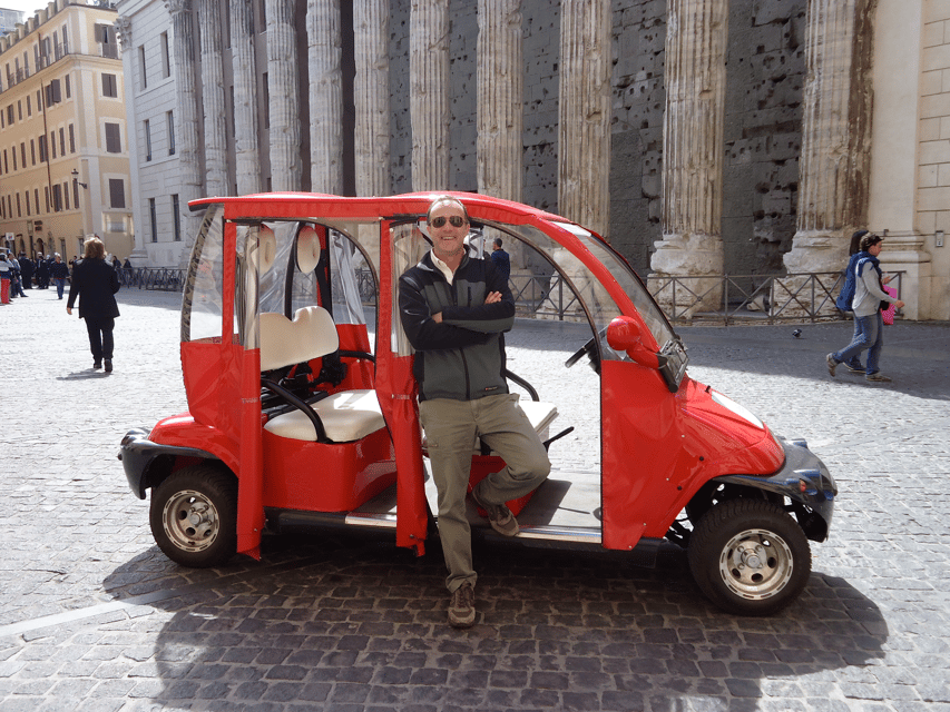 Rome: 4-Hour Private Afternoon Golf Cart City Tour - Key highlights you’ll feel right away