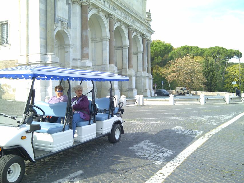 Rome: 4-Hour Private Afternoon Golf Cart City Tour - The commentary: what you actually get out of it