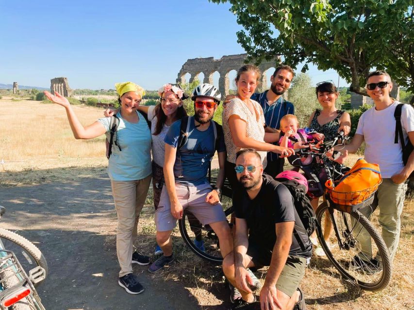 Rome: Appian Way & Catacomb Sunset E-bike Tour with Aperitif - Aqueduct Park at sunset: why this is the money moment