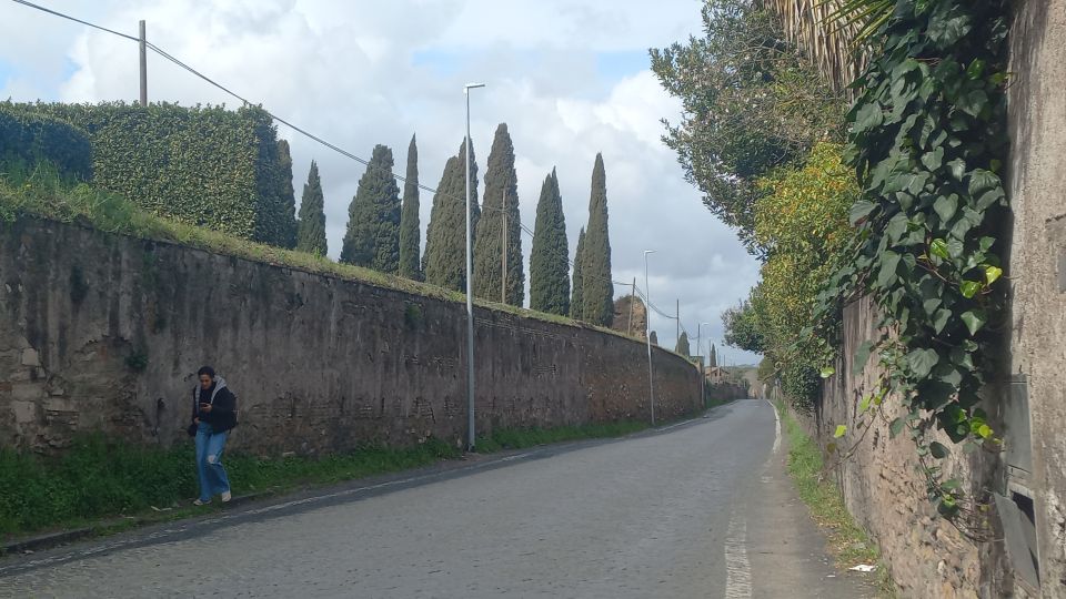 Rome: Appian Way Golf Cart Tour with Roman Catacombs Entry - Appian Way itself: walking in the footsteps of the Romans