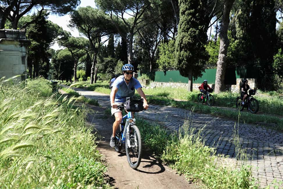 Rome: Appian Way & Roman Aqueducts Guided E-Bike Tour - Price and logistics: what $85 gets you in 4 hours