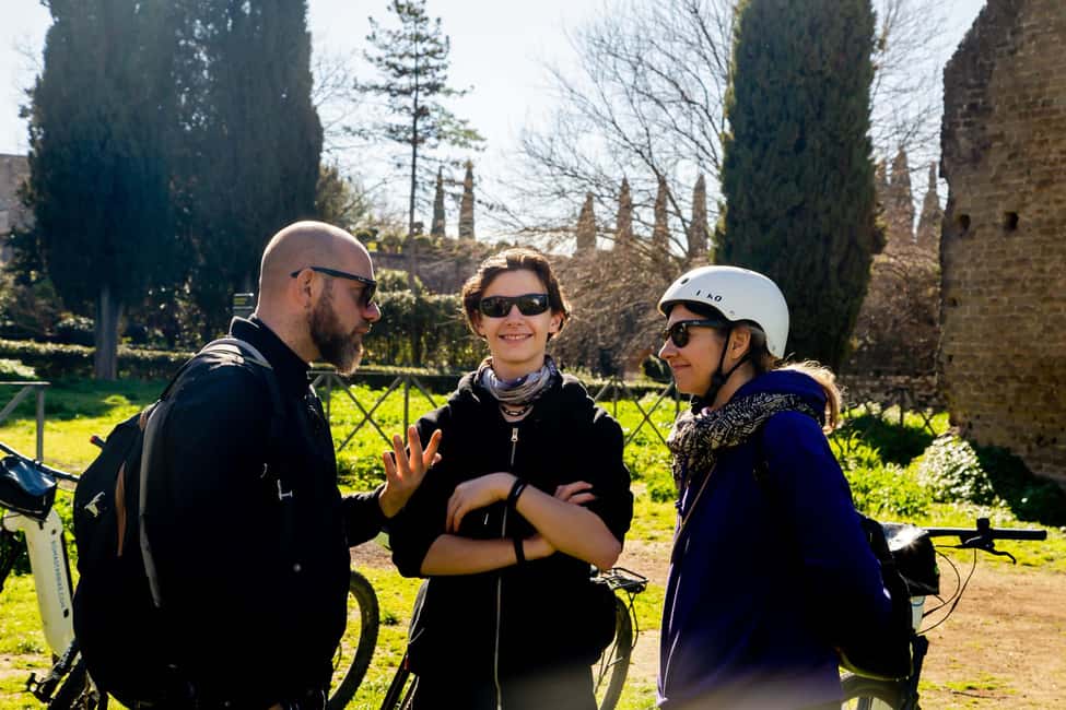 Rome: Appian Way Underground Catacombs Bike Tour with Lunch - Key things I’d plan around