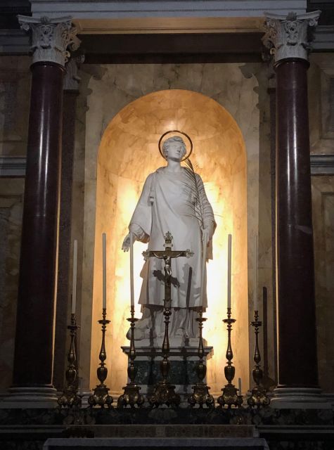 Rome: Basilica of St John Lateran & Holy Steps 1-Hour Tour - Crossing the street to St John Lateran (San Giovanni)