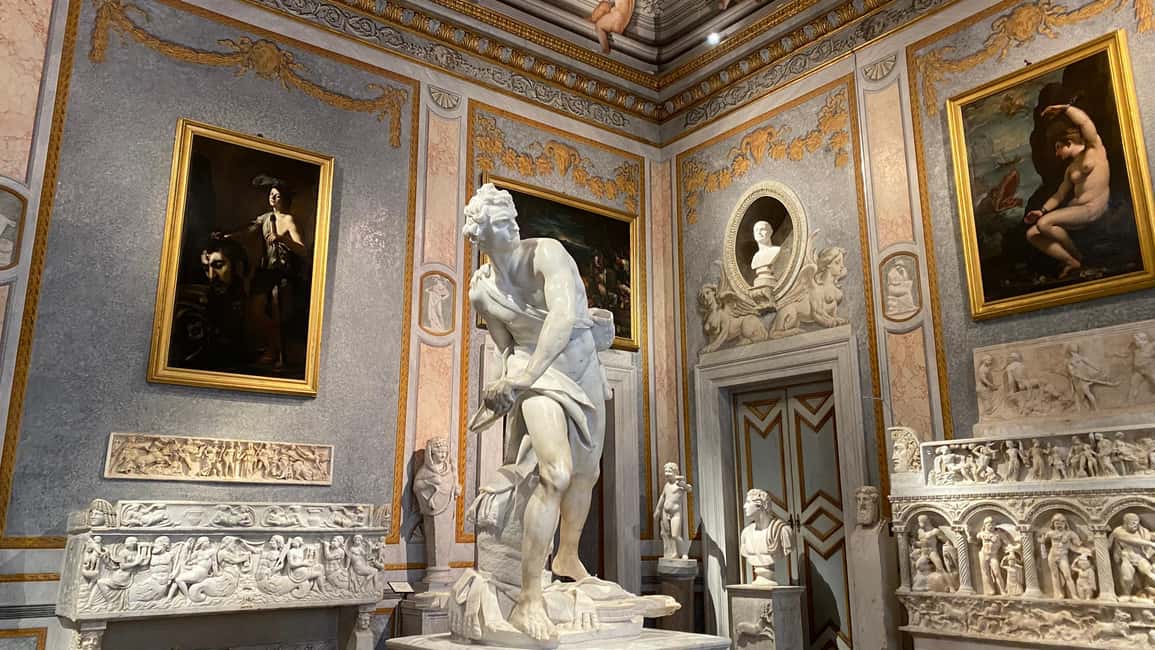 Rome: Borghese Gallery Fast Access Tour or Ticket - Small groups (up to 6 or up to 15) vs ticket-only freedom