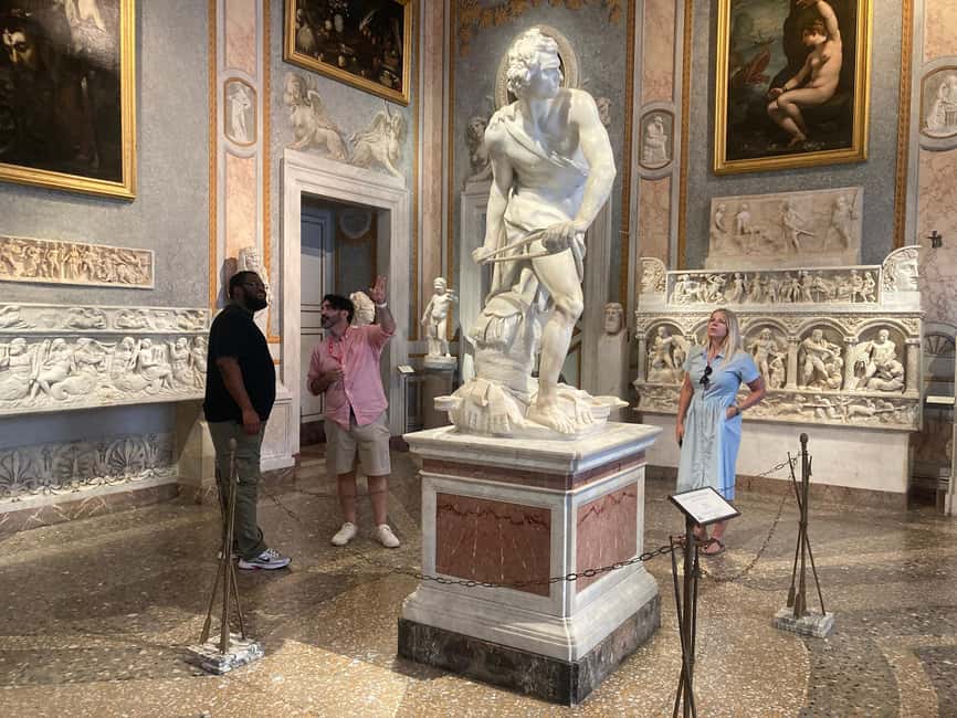 Rome: Borghese Gallery Guided Small Group Tour - What the guided portion covers, and how free time works