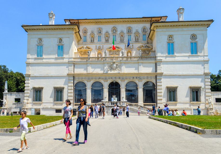 Rome: Borghese Gallery Skip-the-Line Tickets with Audioguide - Included vs not included: gardens are a separate question