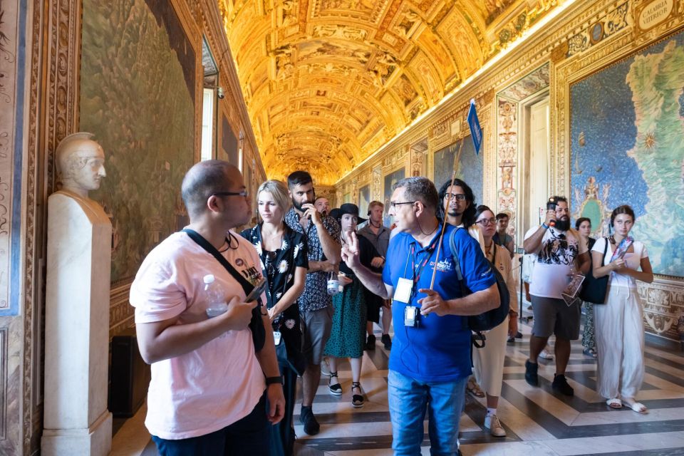 Rome: Breakfast & Tour of Vatican Museums & Sistine Chapel - St. Peter’s Basilica After the Museums: La Pietà and Line-Savings