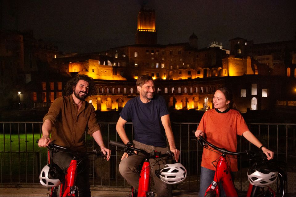 Rome: Cannondale E-Bike Evening Tour with Optional Dinner - Meeting at Via Labicana 49 and getting rolling smoothly