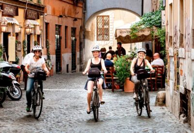 Rome: Cannondale E-Bike Tour of Top Landmarks & More - Via Labicana meeting point and the pre-ride safety routine