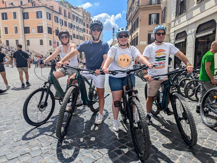 Rome: City Highlights Electric Bike Tour - Castel Sant’Angelo to St. Peter’s: river lines to Vatican intensity