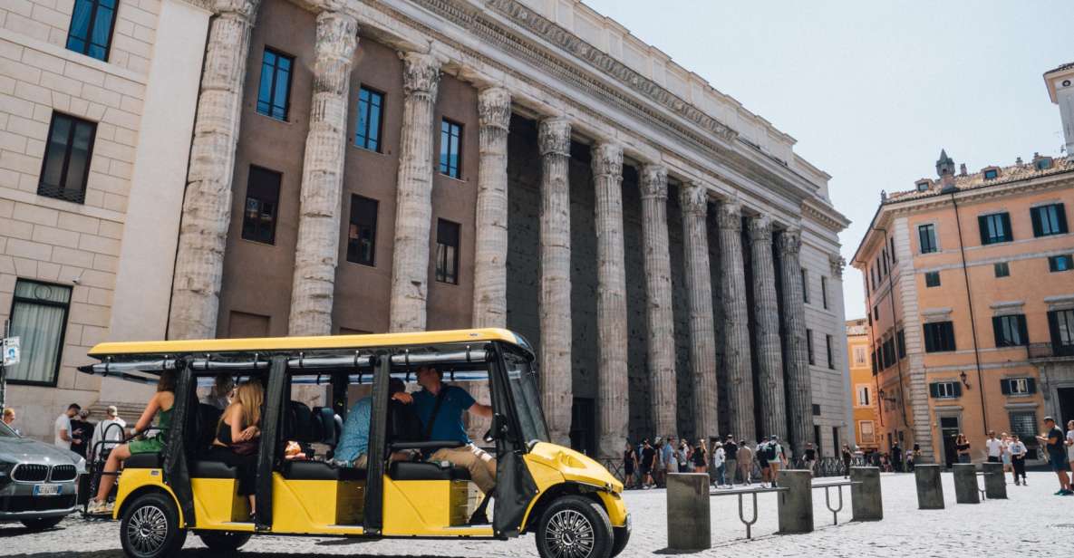 Rome: City Highlights Golf Cart Tour with Local Guide - Piazza Venezia and the Altar of the Fatherland