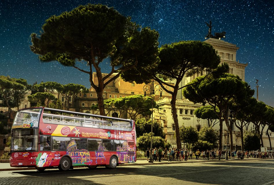 Rome: City Highlights Open-Top Bus Night Tour - Key Points Before You Board