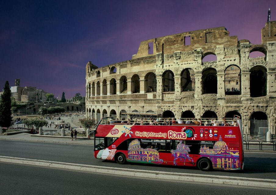 Rome: City Highlights Open-Top Bus Night Tour - The Audio Guide: How Recorded Commentary Works in Real Life