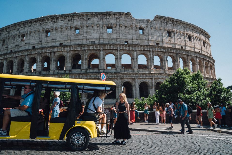 Rome: City Highlights Tour by Electric Golf Cart - Pantheon to Piazza Colonna: a quick center-city orientation