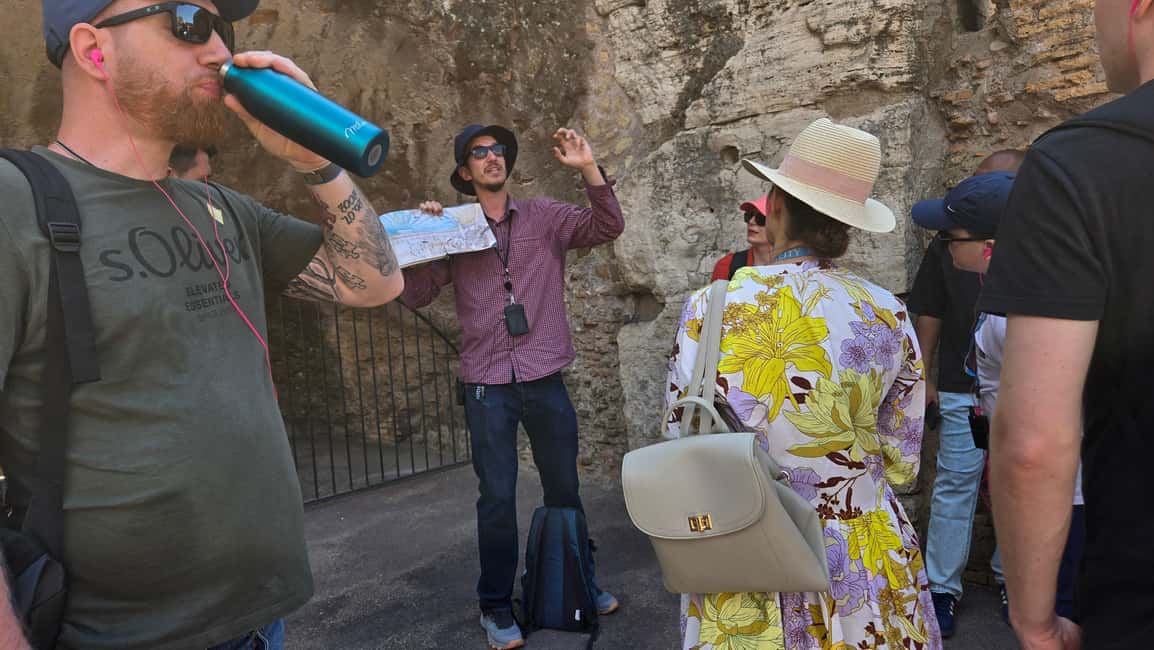 Rome: Colosseum and Ancient Rome Guided Walking Tour - Getting through security: what to know before you join