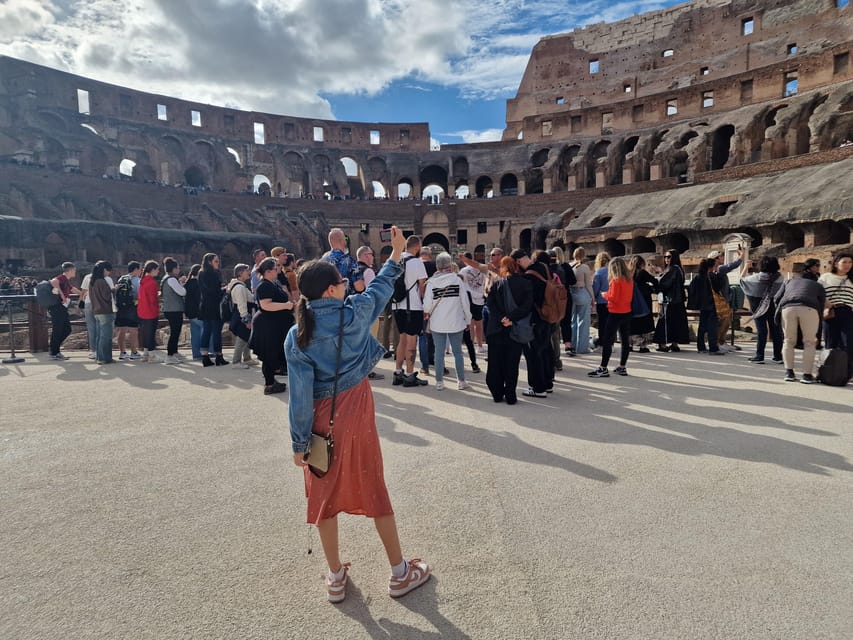 Rome: Colosseum Arena Access and Ancient Rome Guided Tour - Gladiator gates to spectator stands: how the guide shapes the day