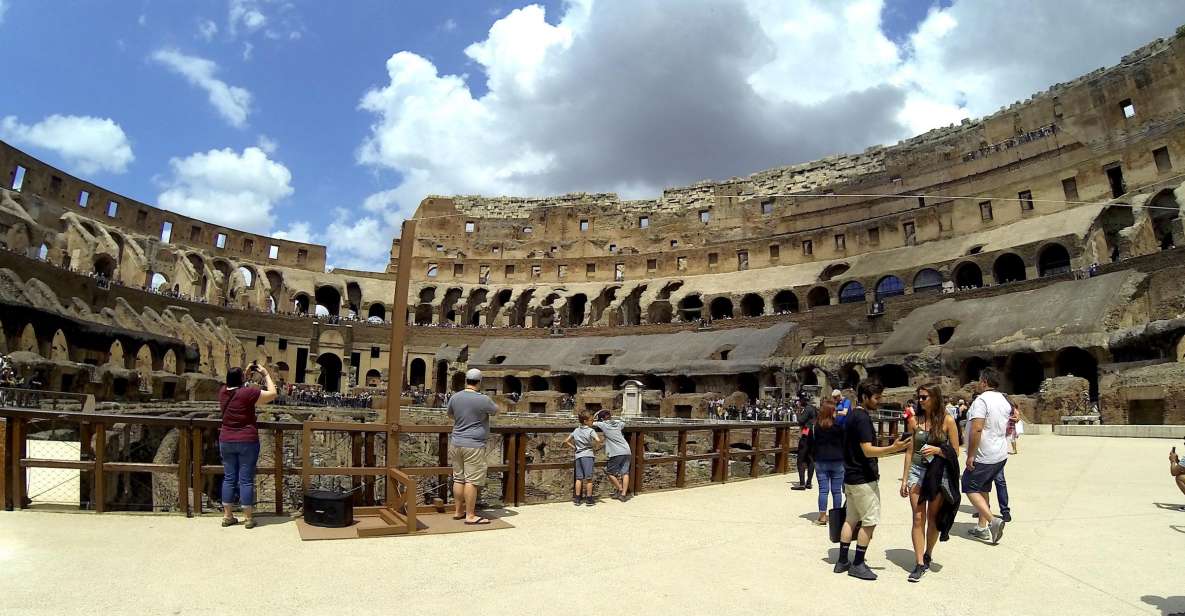 Rome: Colosseum Arena Guided Tour with Roman Forum Option - Why the Arena Floor Ticket Matters