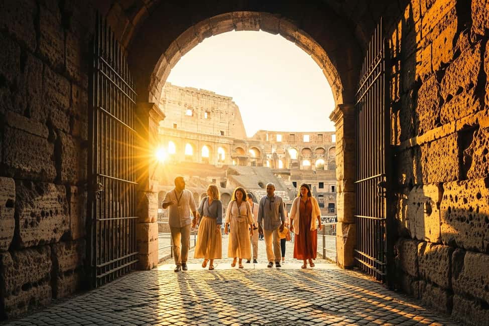 Rome: Colosseum Arena Twilight Tour & Imperial Forum Visit - Key highlights to look for