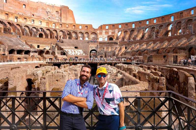 Rome: Colosseum, Forum, and Palatine Tour - Entering the Colosseum: tier 1 & 2 with a guided route