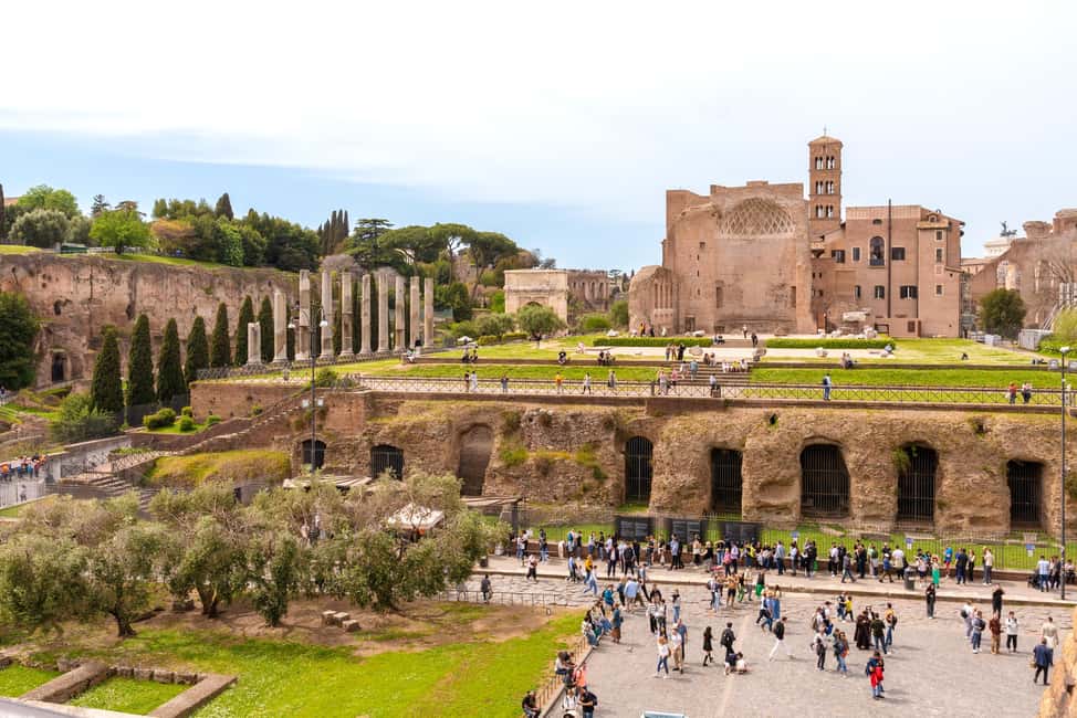 Rome: Colosseum, Forum, and Palatine Tour - Meeting at Piazza del Colosseo and getting moving quickly