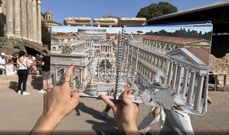 Rome: Colosseum & Forum Experience with Free Audio Guide App - Roman Forum time: ruins you can pace yourself through