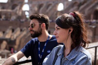 Rome: Colosseum, Forum, & Palatine Hill Entry & Audioguide - Where you meet: Largo Gaetana Agnesi above Metro B